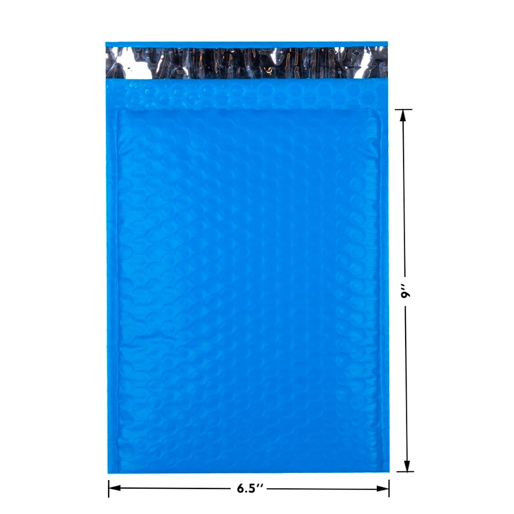 10pcs 175*230mm 6*9 inch Blue Poly Bubble Mailers Envelopes Bags