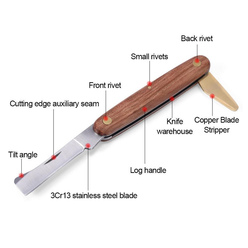 Fruit Vegetable Grafting Device Grafting Pruning Garden Foldable Grafting Cutter Pruning Seedling Tree Convenient Cutting Tool