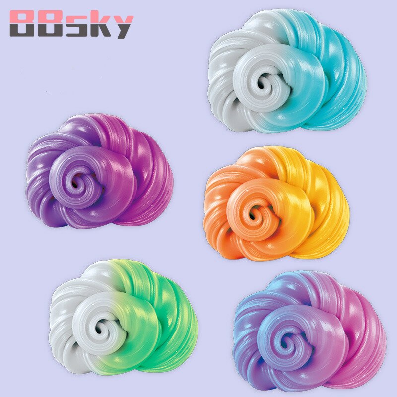 BBSKY 100G Super Licht Polymer Ton Temperatur Änderungen Farbe freundlicher Früer Bildung Spielzeug DIY Farbige Schlamm zu Filtern C199