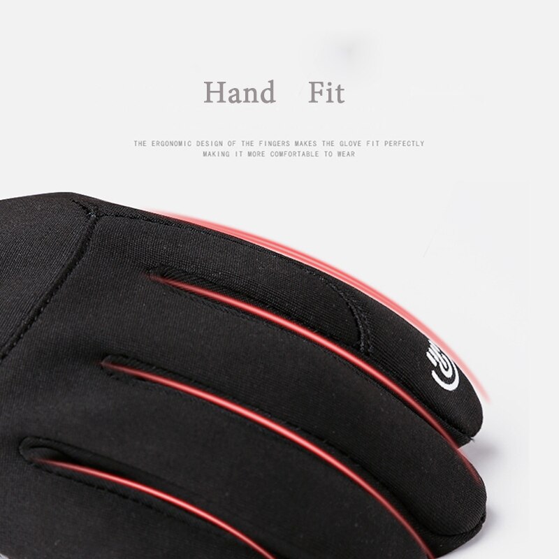 Xiaomi-guantes de invierno para ciclismo para hombre y mujer, guantes antideslizantes con pantalla táctil, impermeables, resistentes al viento, Polar, térmico abrigado