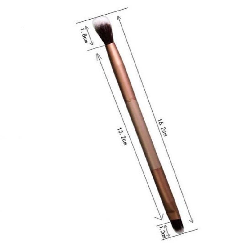 Beauty Makeup Eye Powder Foundation Eyeshadow Blending Double Ended Brush Pen