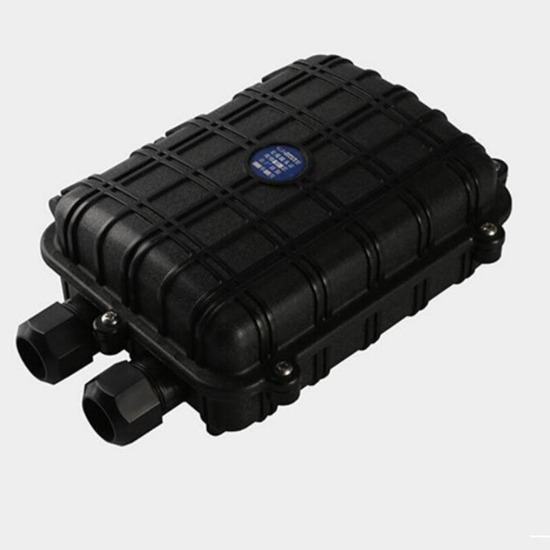 12 Cores 2 in 2 out Horizontal Fiber Optic Cable Connection Box Indoor and outdoor Waterproof fiber optic splice closure BY DHL