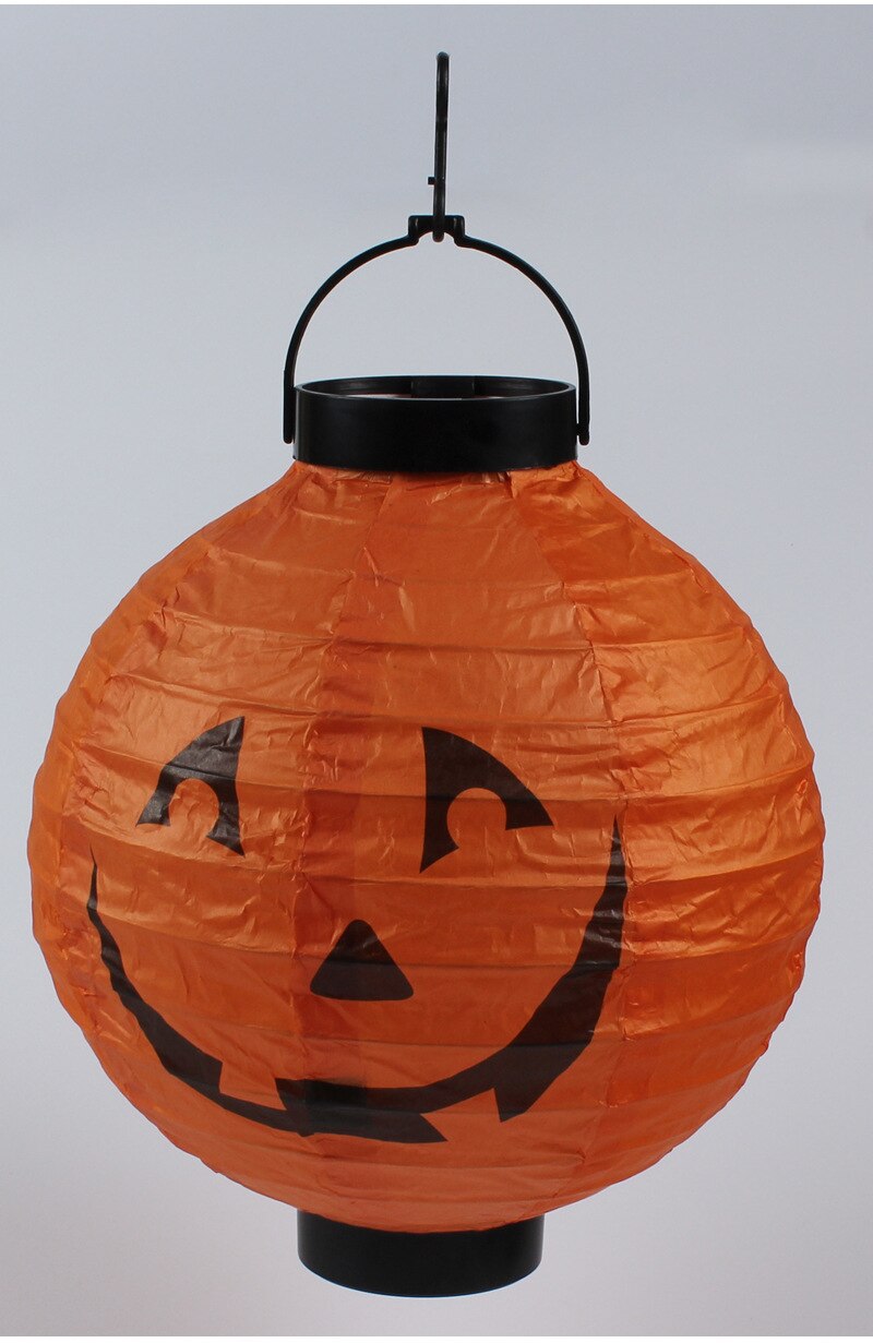 Halloween Decorations Paper Lanterns with LED Light for Halloween Party Supplies Halloween Party Favor: A