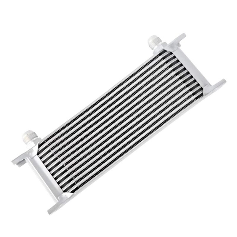 Radiador de aluminio de 13 filas, Enfriador de aceite de motor de coche de tipo británico, radiador de refrigeración de repuesto, enfriador Universal