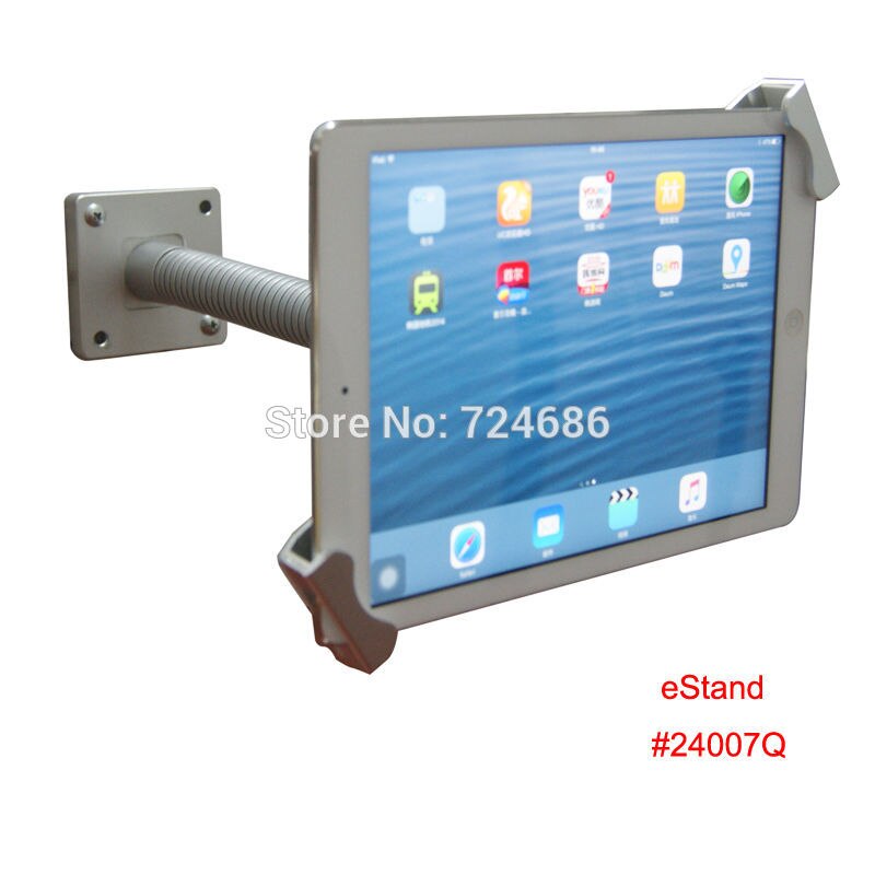 universal 7-10.1 inch tablet wall mount with lock safety locking bracket display for Samsung Galaxy Tab A/ S 9.7" pro