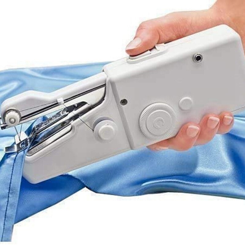 Handheld Sewing Machine Mini Electric Hand-Held Cordless Portable Sewing Machine Quick Repairing Quick Stitch Tool