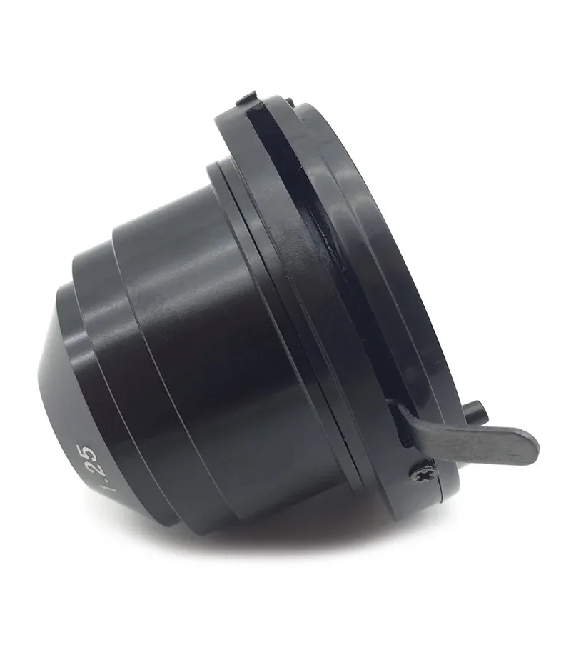 Biologisk mikroskop 1.25 abbe kondensator na . 1.25 mm mikroskop del tilbehør opsamlingslinse øvre diameter 37 mm