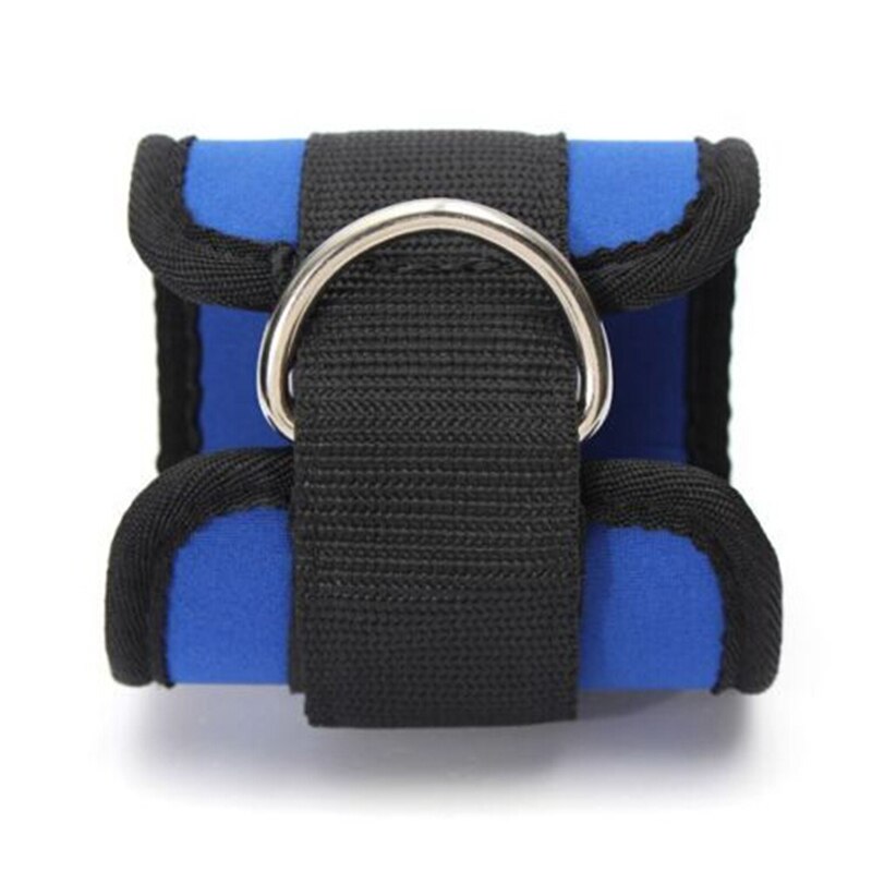 1Pc Enkel Guard Strap D-ring Verstelbare Dij Been Katrol Gym Gewichtheffen Multi Kabel Attachment Fitness Bescherming