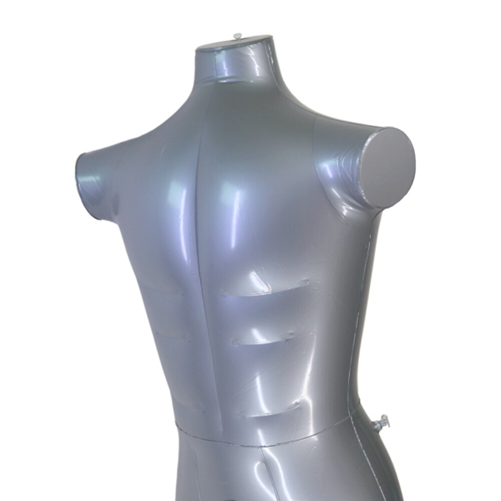 Inflatable PVC Male Model Dummy Torso Body Armless Mannequin Clothing Display