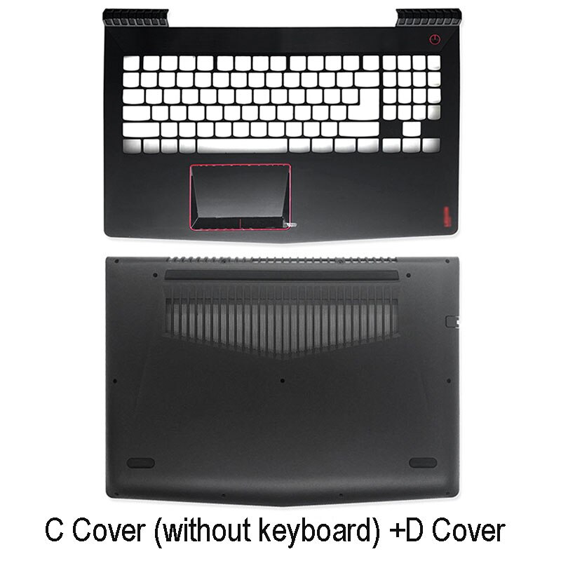 Cubierta trasera LCD para ordenador portátil Lenovo Legion Y520, R720, Y520-15, R720, Y520-15IKB, 15 R720-15IKB, bisel frontal, bisagras, reposamanos, carcasa inferior