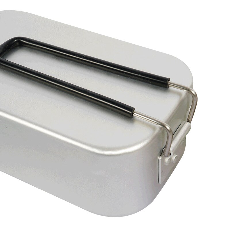 Mini Folding Stove Lunch Box Aluminum Alloy Picnic Box Ourdoor Camping Travel Hiking Fishing Food Containe Breafast Storage Box