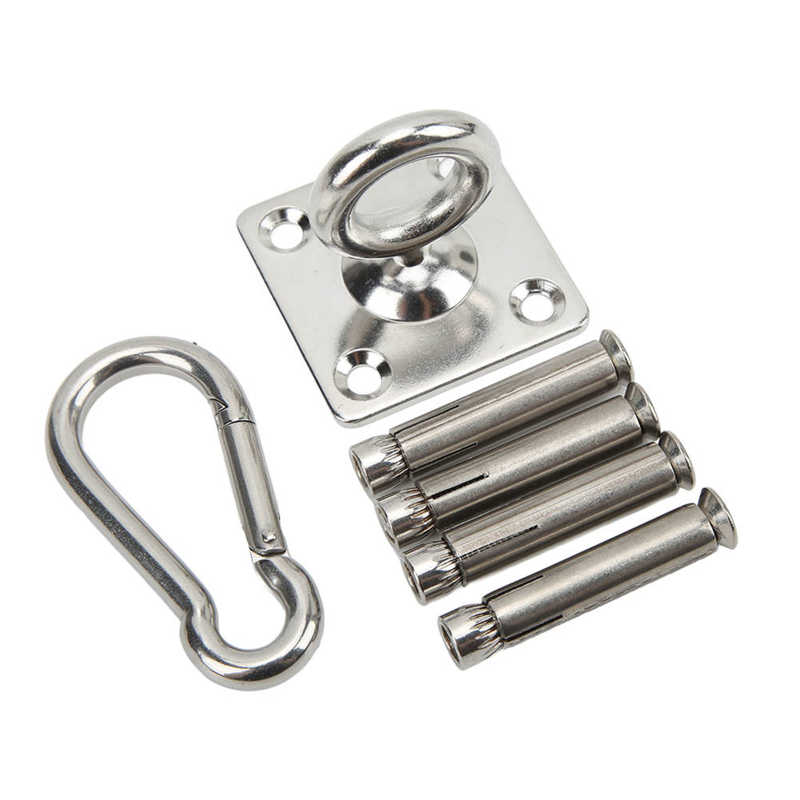 Gancho giratorio de rodamiento para deportes de interior, colgador oscilante de alta resistencia, 550lb