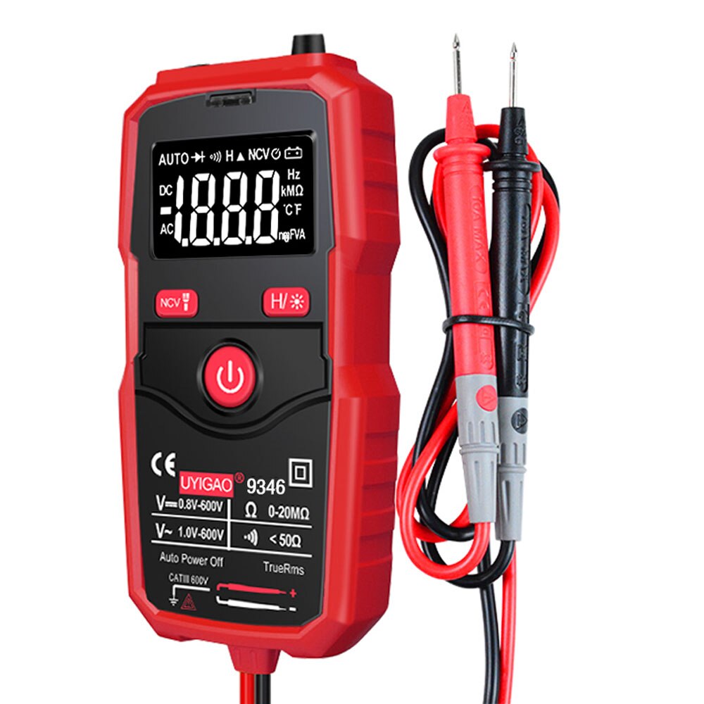 Digital Multimeter Tester UA9342 Direct/Alternating Current Resistance Meter with Data Hold Auto Power Off Function