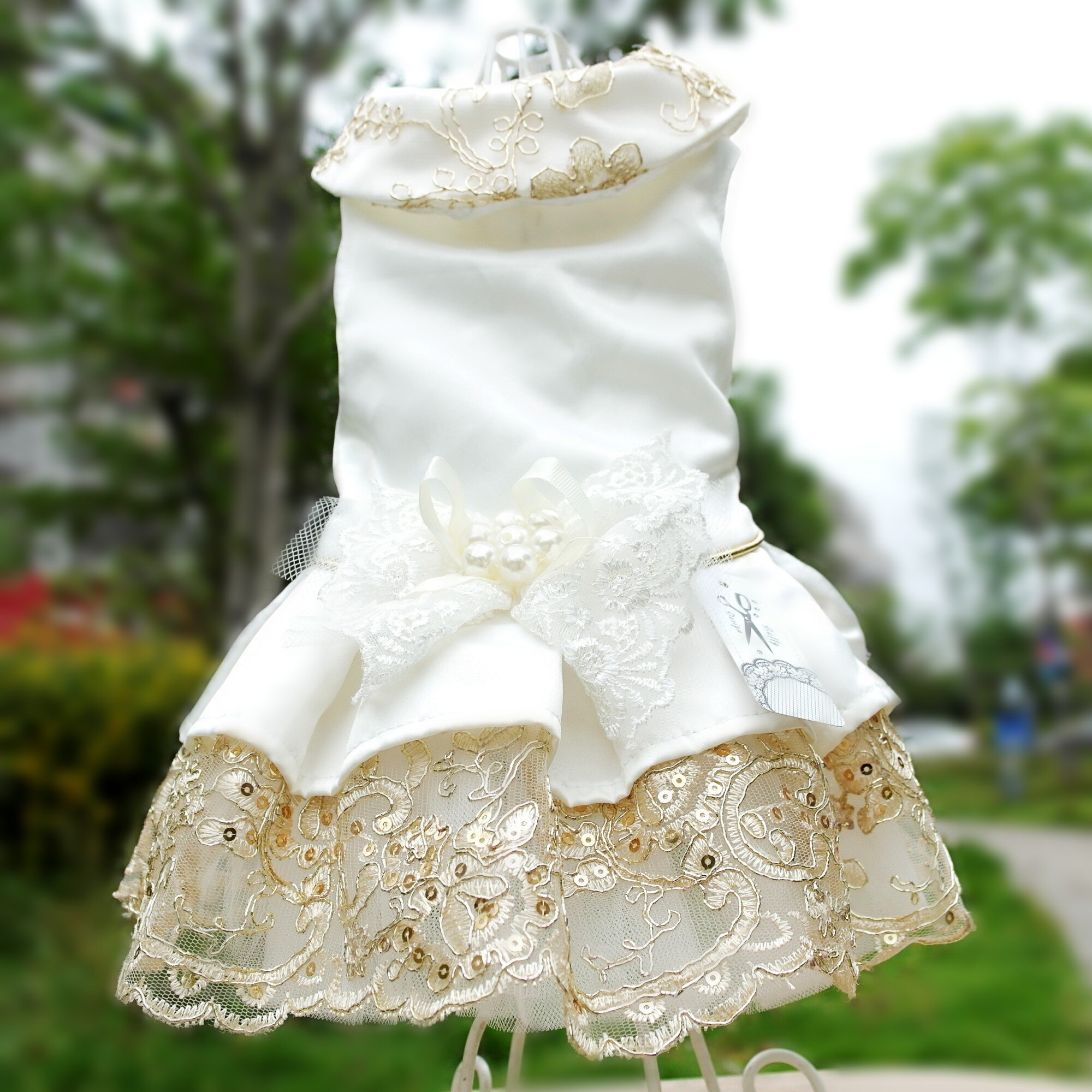 Vestido de boda de lujo para perros y gatos, falda para cachorros, tutú para mascotas, suministros para disfraces de novia, varias princesas, XS a 4XL