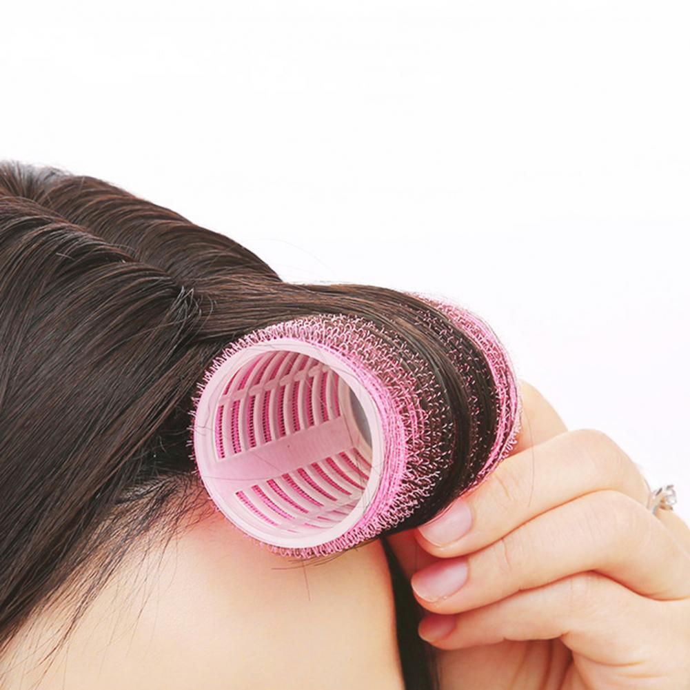 Hair Roller Home Use DIY Magic Large Self-Adhesive Natural Stuckless PP Salon Hairdressing Curlers Beauty Tool for Women