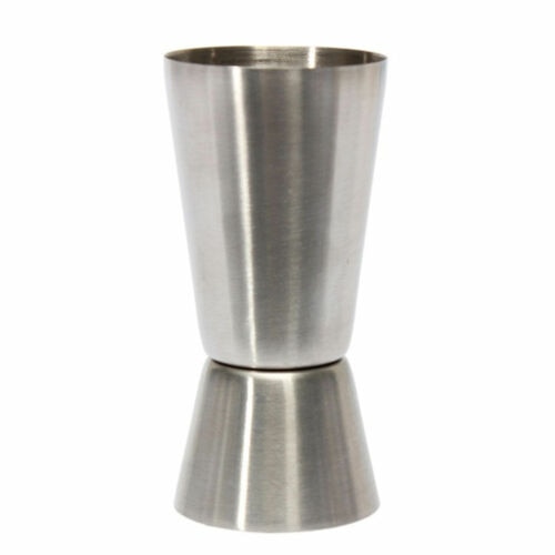 Roestvrijstalen shotglas met dubbele maatbeker, cocktailbarmanmixer, maatbeker voor sterke drank, nieuwste