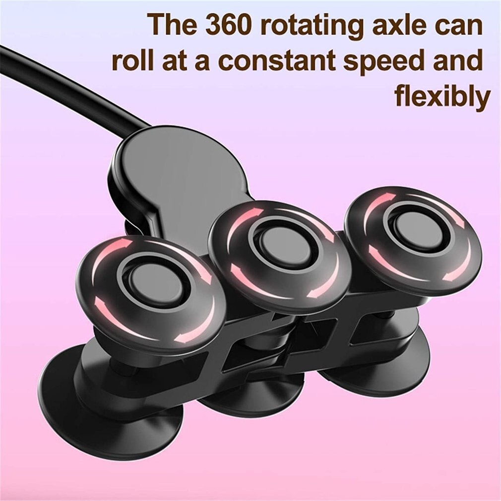 Intelligenter fitness-rollring mit 24 abnehmbaren teilen für erwachsene und kinder mit 360 massagegraden