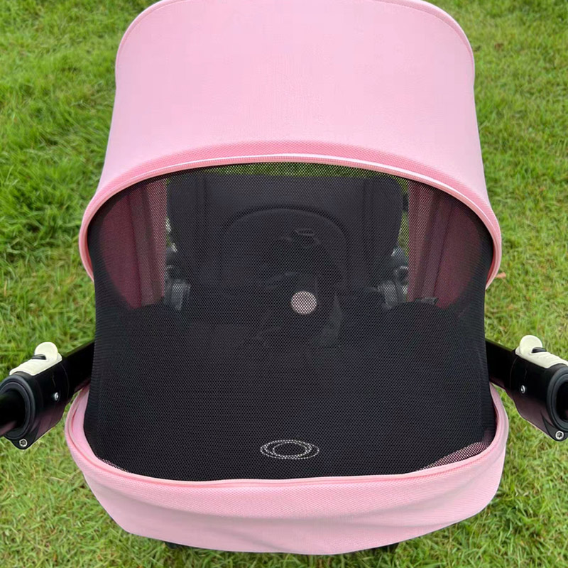 Abelha buggy sol dossel para bugaboo bee3 bee5 carrinho pára-sol toldo têxtil com janela de malha expansível carrinho de bebê telhado