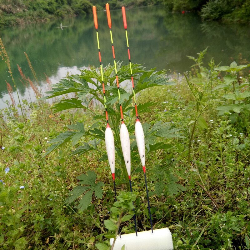 3 pièces/lot flotteur de pêche Balsa bois matériel Flotador Pesca Bobbers carpe pêche 25cm-26cm pêche flotteur pêche s'attaque outils