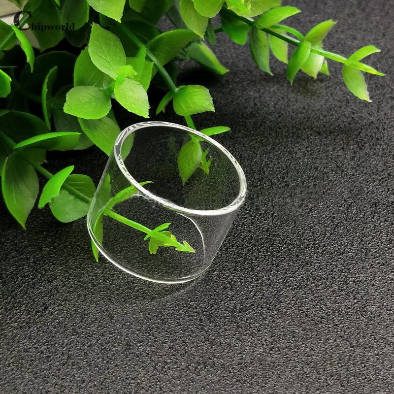 3Stck SchöNe und Günstige transparent Ersatz Pyrex Glas Rohr für UD Kobold Mini 3ml Normale Ausführung