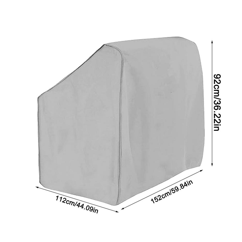 600D Oxford Fabric Boat Cover Yacht Outdoor Protection Waterproof Heavy Duty Silver Reflective Anti-smashing Durable Tear Proof: Orange