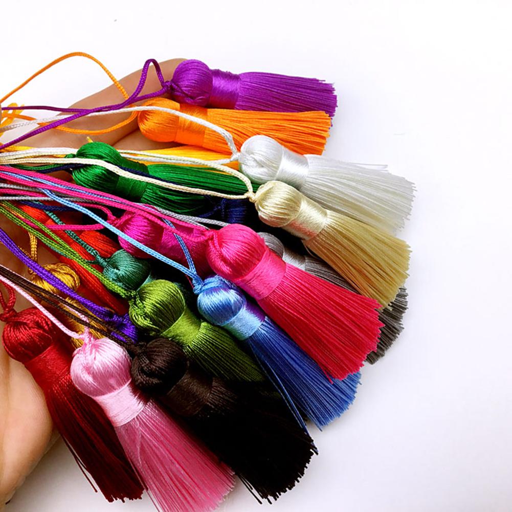Mini Draad Stof Kwastje Fringe Kwasten Maken Fringe Trim Kwasten Naaien Accessoires Voor Sieraden Diy Hanger Armband Sleutel
