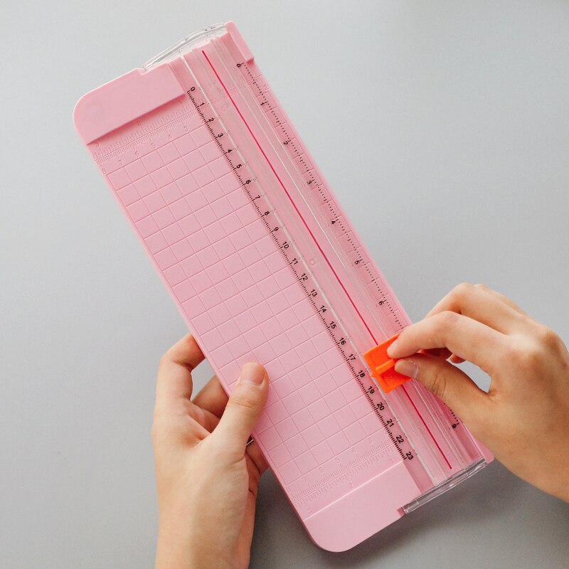 Büro Kit A4 A5 Papier Cutter Tragbare Rotary Papier Trimmer Roll Scrapbooking Papier Schneiden Matte Maschine Für Foto DIY Handwerk