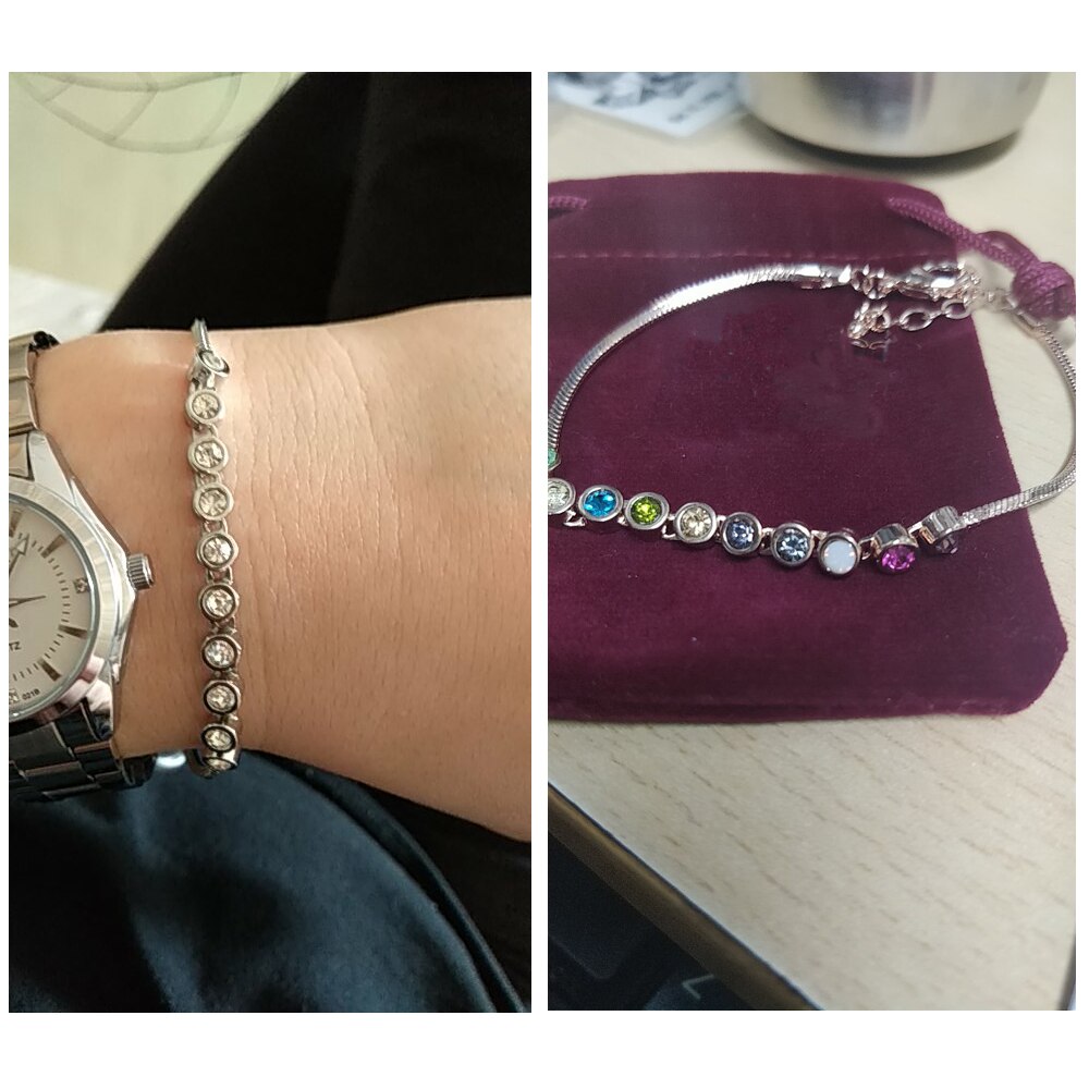 ZHOUYANG Multicolour Exquisite ball Rose Gold Color Bracelet Austrian Crystals ZYH013 ZYH011 ZYH012
