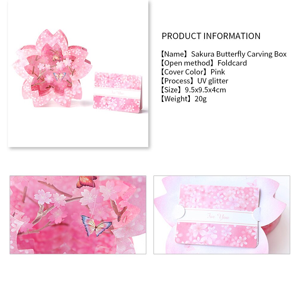 Mother's Day Greeting Invitation Cards UP Beautiful Home Cut Rose Flower Card 3D Decorating Happy Birthday