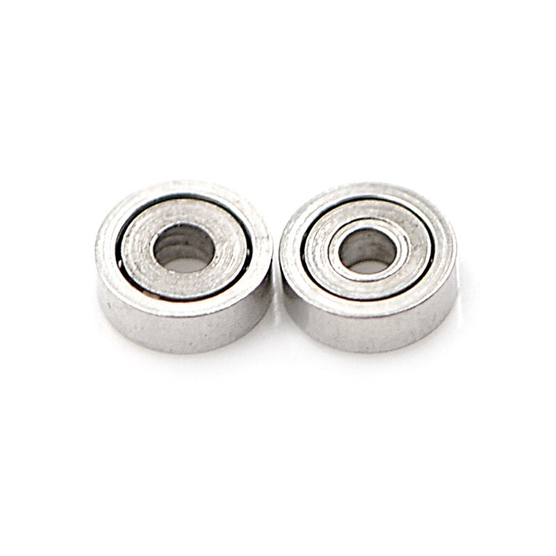 10 st 681zz miniatyrkullager i metall öppet mikrolager 1 x 3 x 1mm