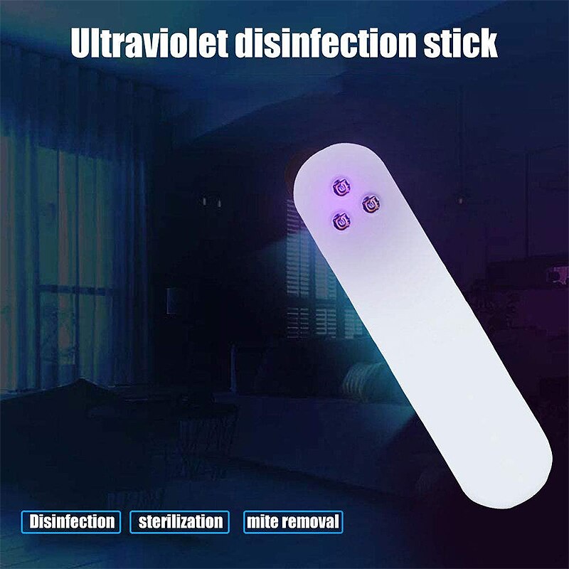 UV-C sterilisator UV zauberstab Telefon Sanitizer UVC Lampe Hygiene Virus Keime Bakterien Mörder Handy, Mobiltelefon Tastatur Uv Sterilisator Stock