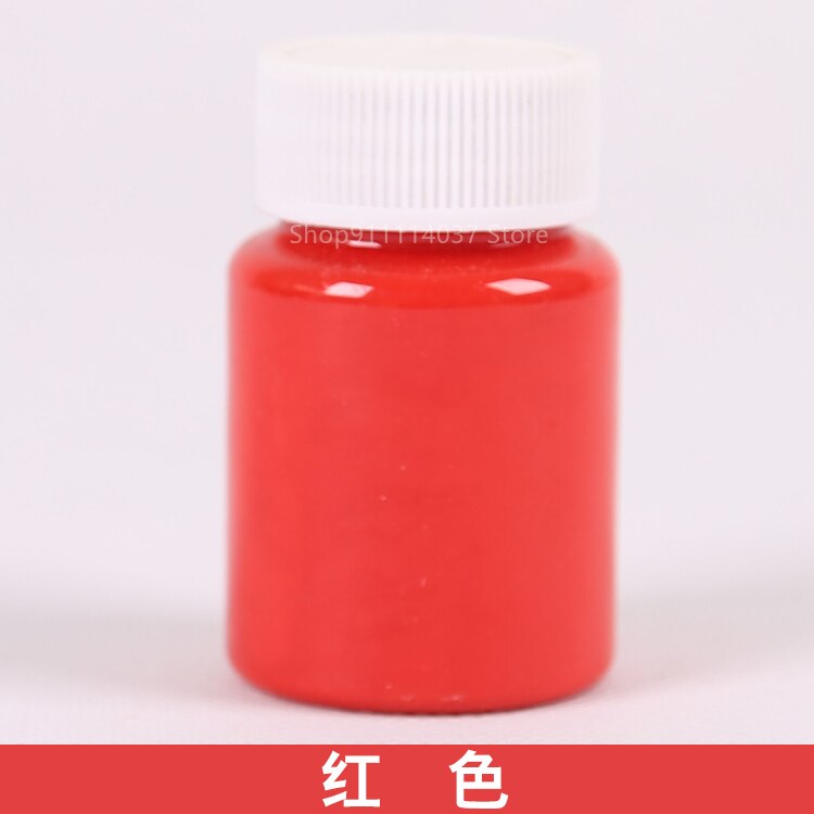 50ML Water Transfer Painting DIY Painting On Water Drawing Floating Paint Doodle Pigment Marbling Painting Water Drawing Tools: Red