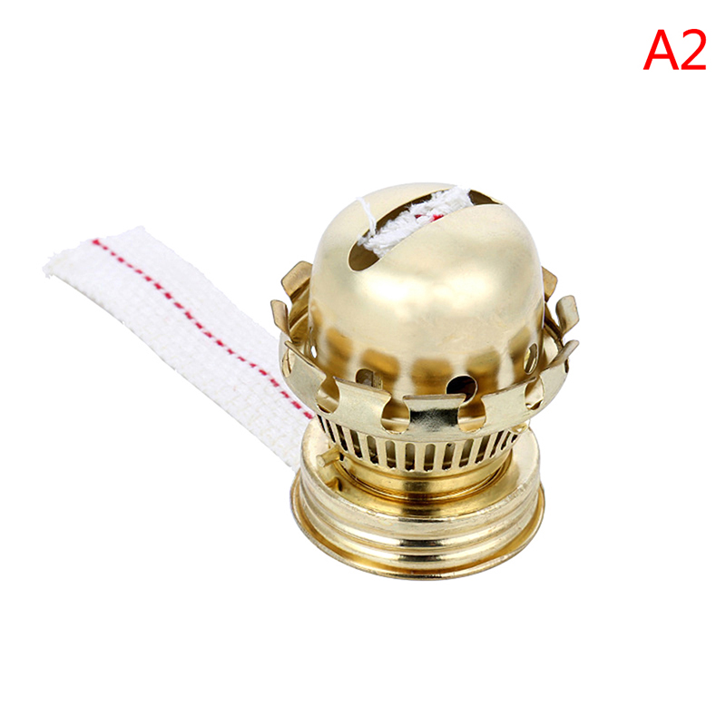 Lamp Olie Brander Kerosine Onderdelen Lont Antieke Wieken Houder Brandende Lampsaccessory Schoorsteen Kaars Light Jar