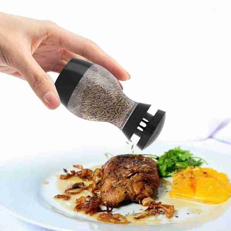 360 Rotating Condiment Set Spice Jar StorageBox HomeKitchen Cruet Rack 8/16pcs Seal Jar Coffee Sugar Condiment Container Bo H0C7