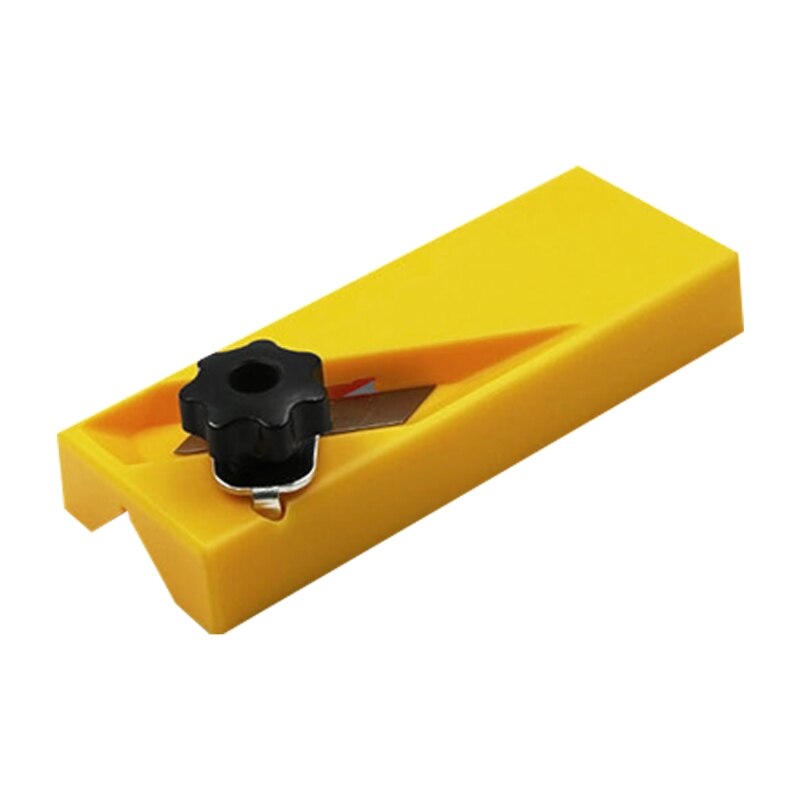 Plastic Plasterboard Hand Planer Edge Trimmer Gypsum Board Planing Tool Compatible with Flat Square Drywall Chamfer