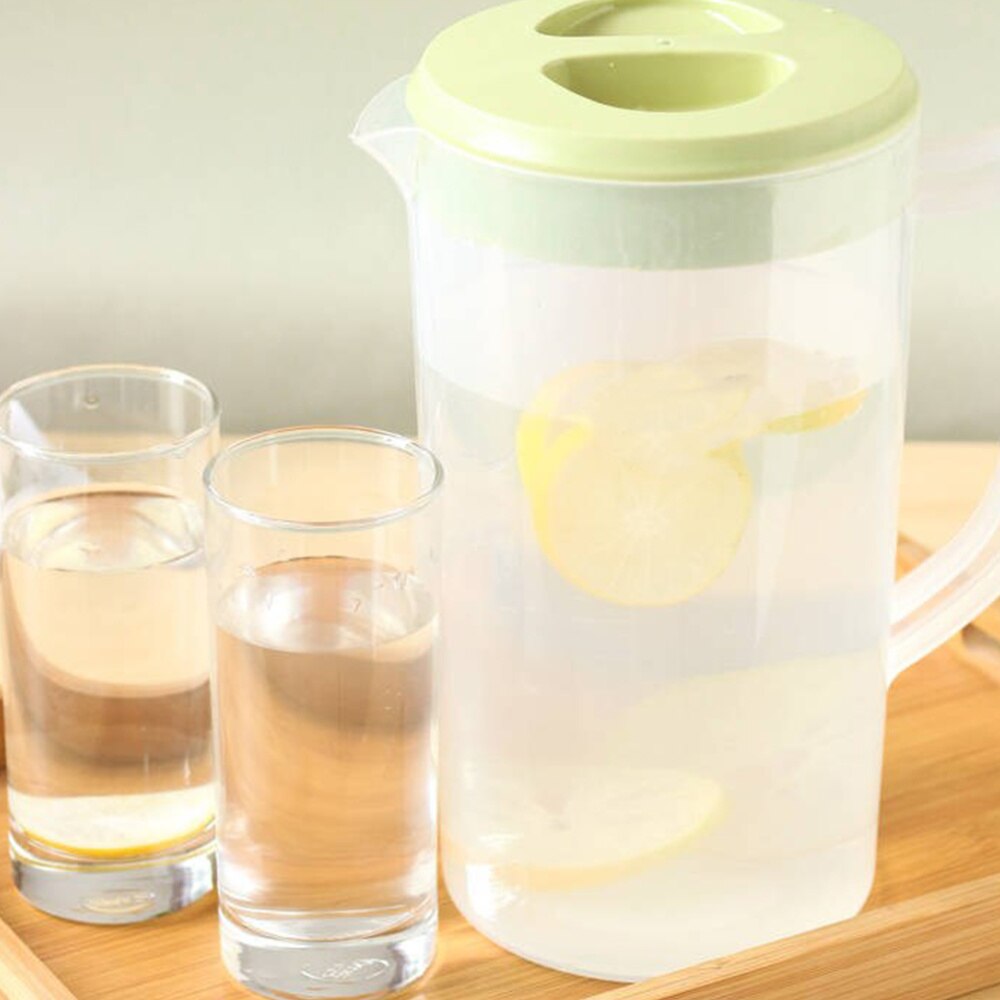 2200Ml Grote Capaciteit Drank Opslag Container Hittebestendige Koud Water Jug Pitcher Huishouden Theepot Waterkoker (Pi