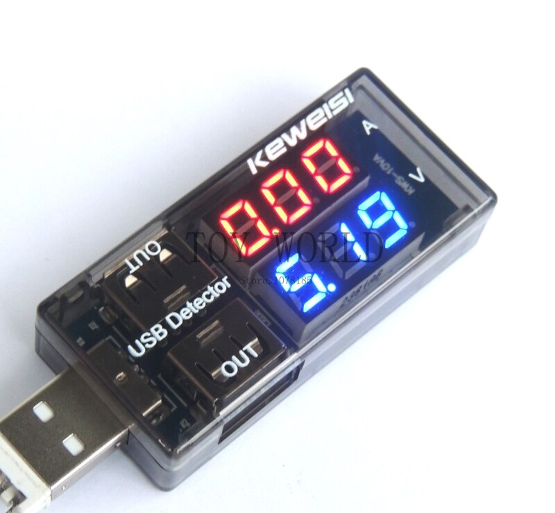KEWEISI – chargeur USB 3V à 9V 0a à 3a, testeur de capacité de batterie, tension, compteur de courant,