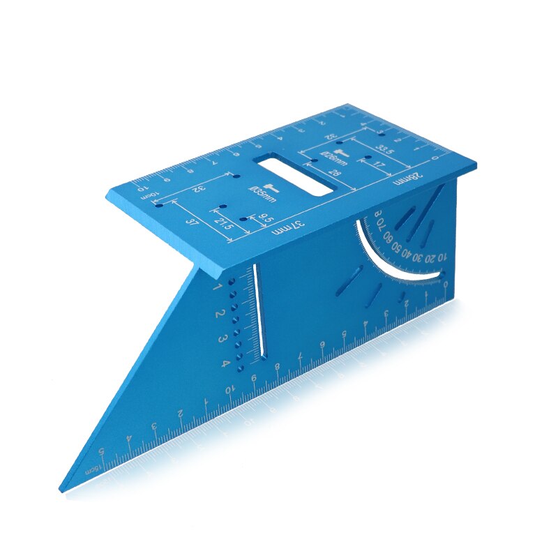 Profession Marking Gauge 45/90 Degree Square Angle Ruler For Woodworking Mounting Hinge Jig Multifunction Measuring Tools