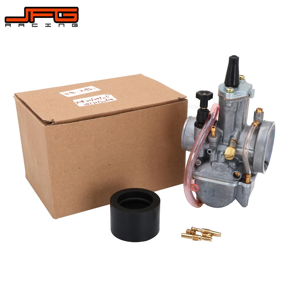 Zsdtrp-carburateur De Moto De Course Keihin Pwk, 21 24 26 28 30 32 34mm, Avec Jet Puissant, Pour