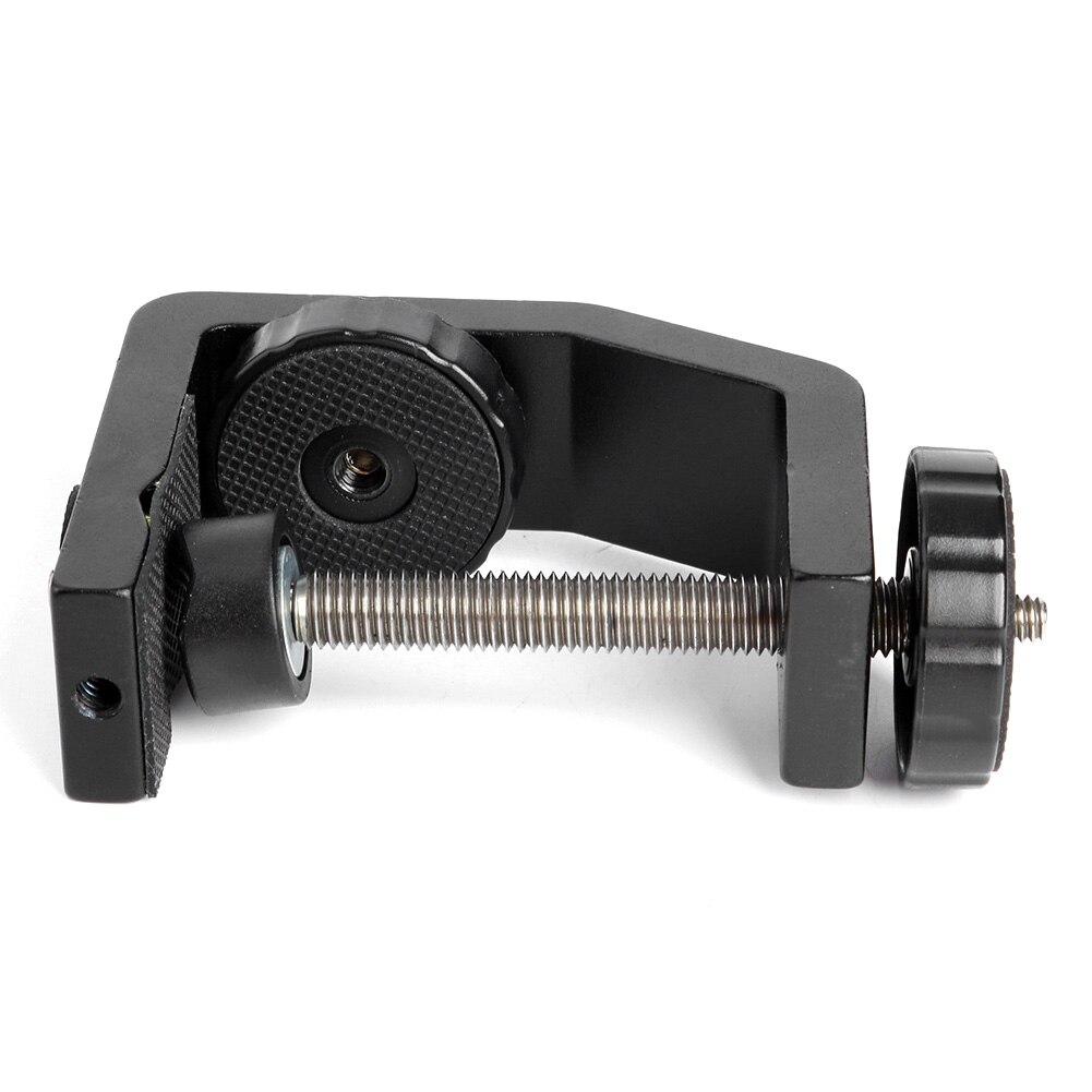 Camera Led Flash Fotografie Vaste Houder Stand Gesp Base Vertical Surface Mount Adapter Aluminium Bureau Clip Beugel