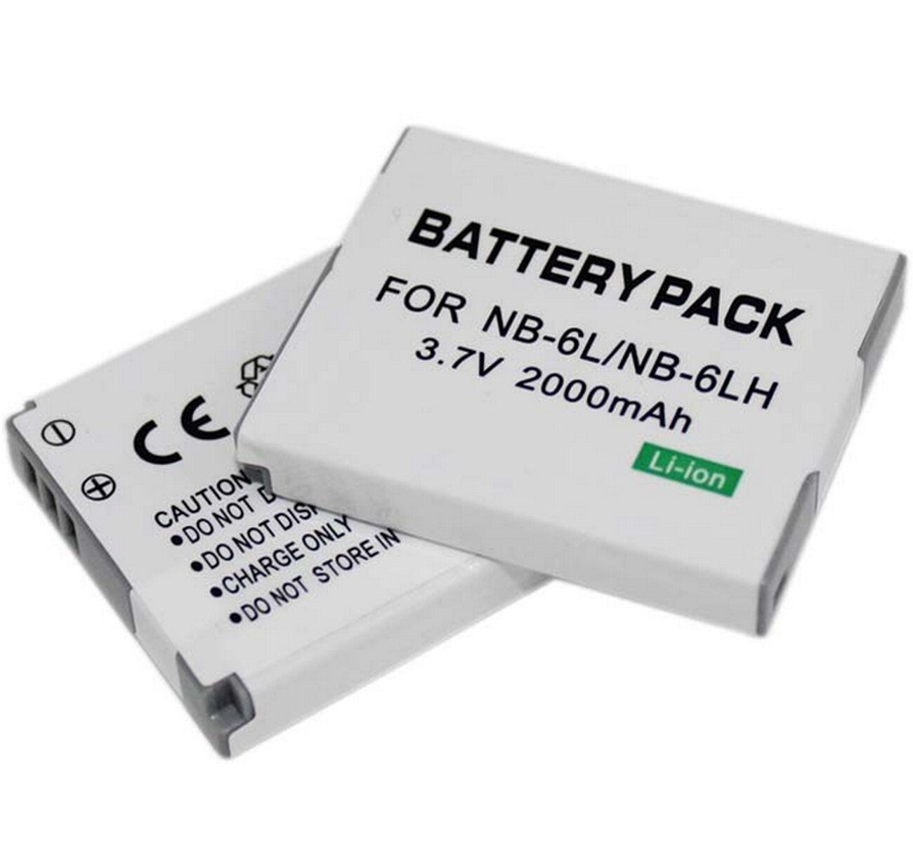 Batterij Pack Voor Canon NB-6L, NB6L Oplaadbare Lithium-Ion