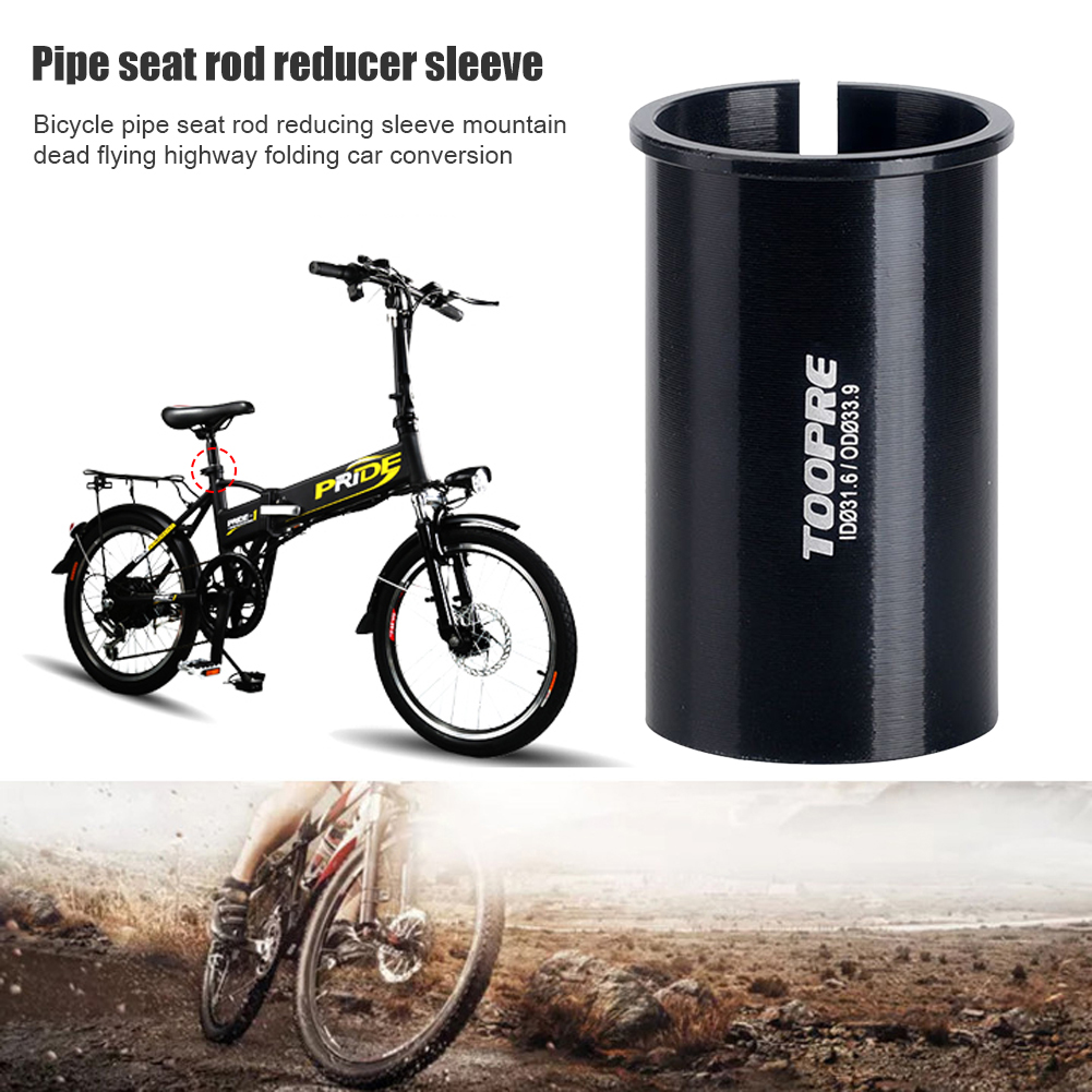 MTB Bike Seat Post Adapter Aluminum Alloy Bicycle Seat Post Tube Reducing Turn Sleeve Mountain Bicycle Cycling Parts