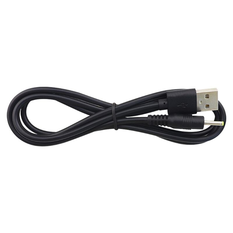 Cable de carga con puerto de USB a DC, Cable de alimentación DC/5,5x2,1 DC/5,5x2,5 DC/3,5x1,35 DC/4,0x1,7 DC/2,5x0,7