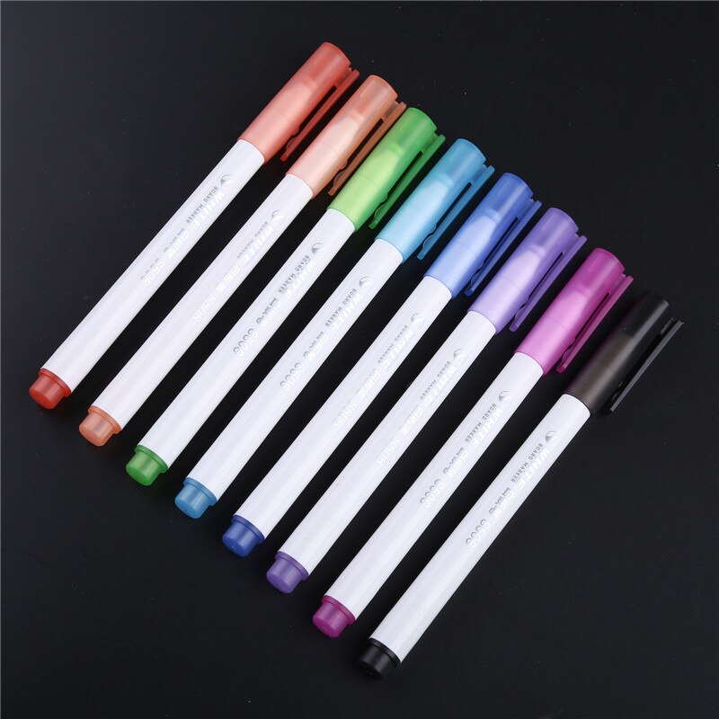 8 Colors Wipeable Glass Window Whiteboard Marker P... – Grandado