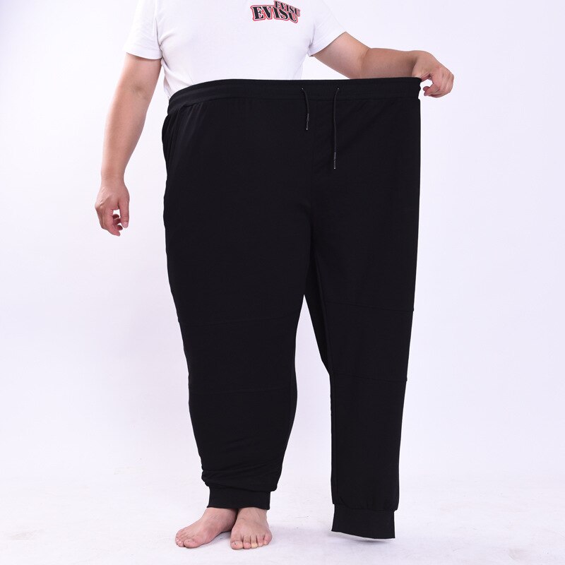 #39 bukser 58 menn 200kg pluss størrelse 14xl 15xl løs tøye ut stor størrelse 66 60 62 vårlige fritidsbukser svart 50 52 54 56