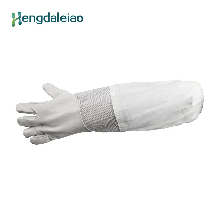 Chinese White Bee Keeping Hand Equipment Beekeeping Protecting Gloves for Beekeeper NO.13