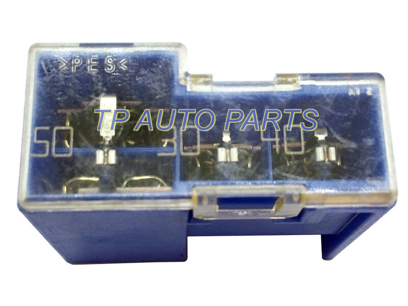 Radiator Fan Multi Fuse Blue 3-in-1 Fuses 50 30 40A Compatible With Nis-san OEM 24370-C9907 24370C9907