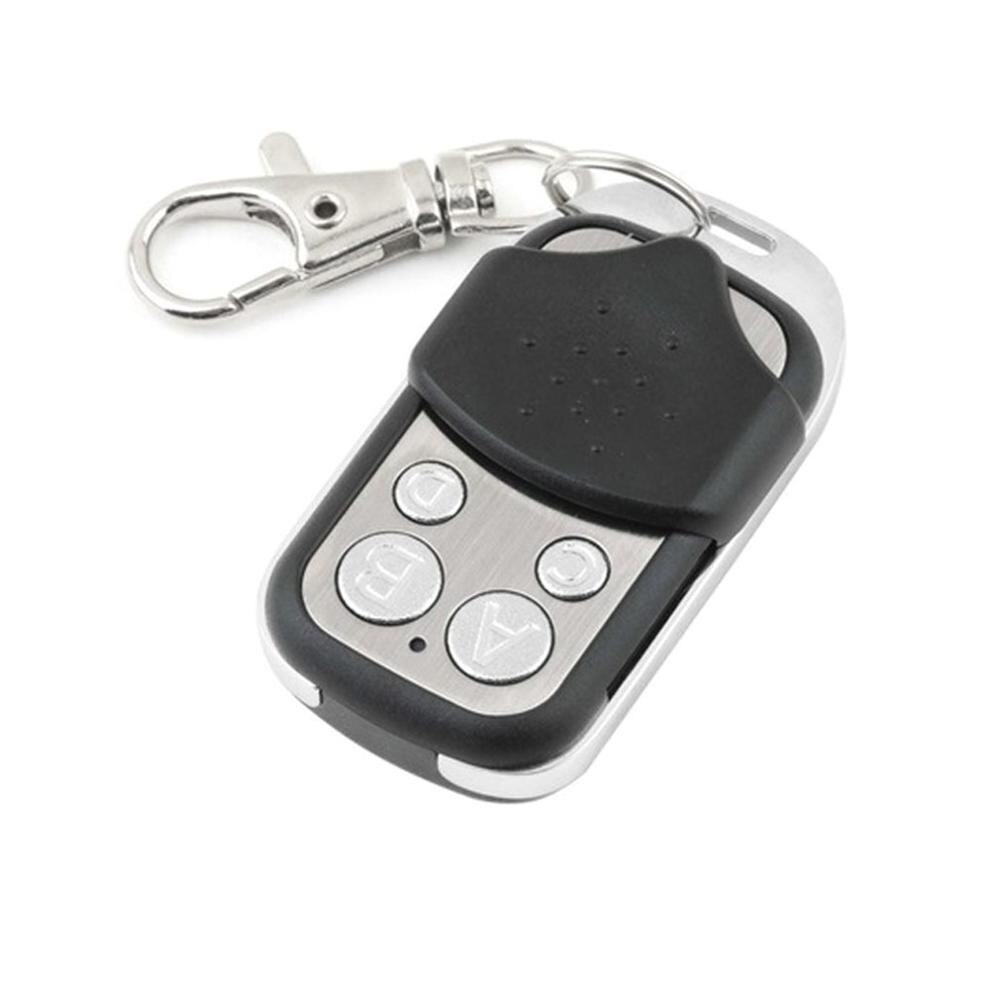 Universal Wireless Electric Metal Four Bond Door Garage Cloning Remote Control Key Switch 433Mhz Keychain Controller