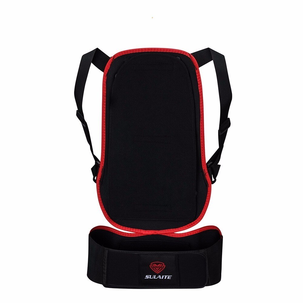 Black Removable Ski Sports Back V Protection Ski Body Armor Backpiece Back Protective Protector Body Spine