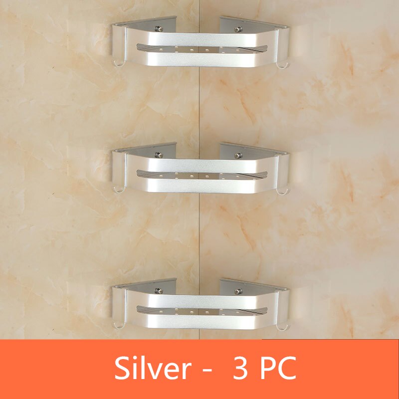 KES Aluminium Glas Badkamer Plank Douche Hoek Plank Opslag Caddy